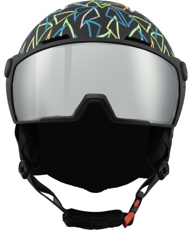 Kask Blizzard Flash Visor junior black/multicolor rozm. S 52-56 cm